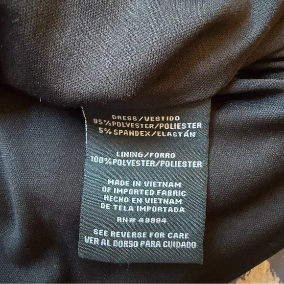 R&M Richards Black and Gold Sequin Maxi Dress,NWT,Size 8 - Picture 16 of 16